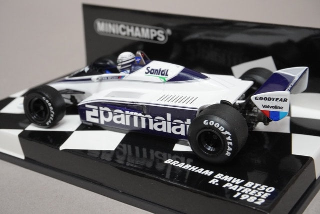 1:43 MINICHAMPS 417820002 Brabham BMW BT50 1982 #2 R. Patrese