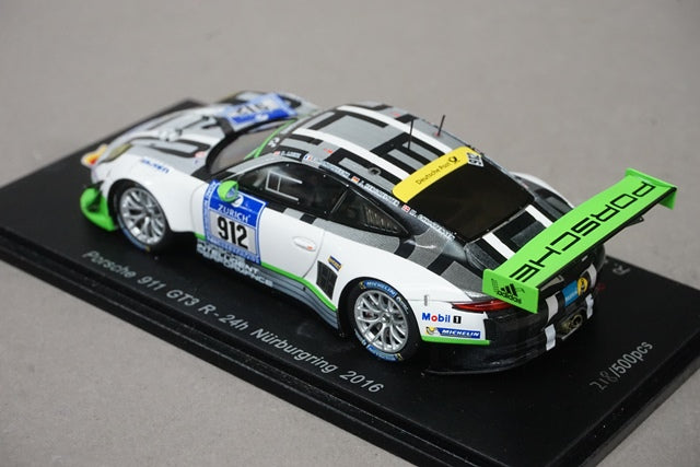 1:43 SPARK SG253 Porsche 911 GT3 R Nurburgring 24h 2016 #912 model car