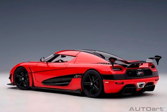 79022 AUTOart 1:18 Koenigsegg Agera RS Red / Carbon Black model car
