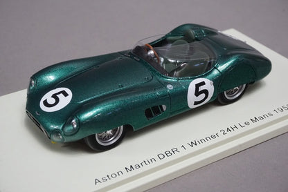 1:43 SPARK 43LM59 Aston Martin DBR 1 #5 Winner Le Mans 1959R.Salvadori C.Shelby