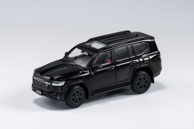 KS-042-159 GCD Gaincorp Products 1:64 Toyota Land Cruiser LC300 GR Sport Black RHD