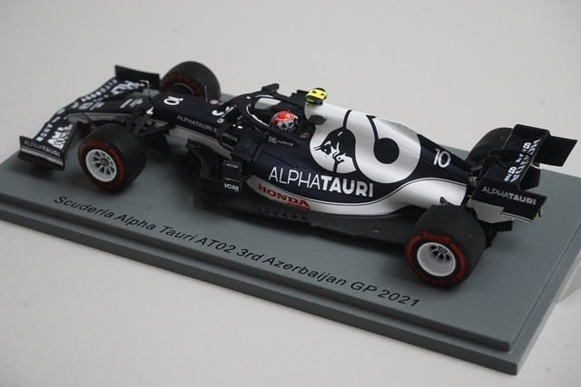 1:43 SPARK S7668 Scuderia Alpha Tauri  Azerbaijan GP 2021 #10 P.Gasly model car
