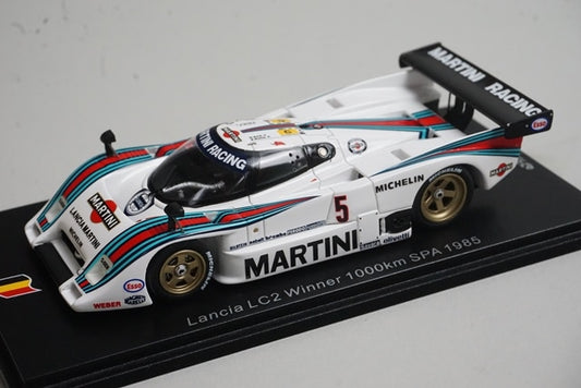 1:43 SPARK SB231 Lancia LC2 1000km SPA Winner 1985 #5 model car