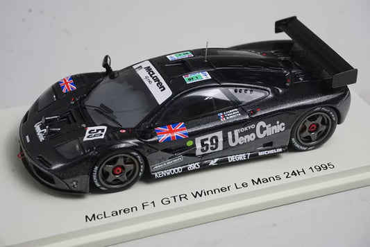 1:43 Spark 43LM95 McLaren F1 Le Mans Winner 1995 #59 model car