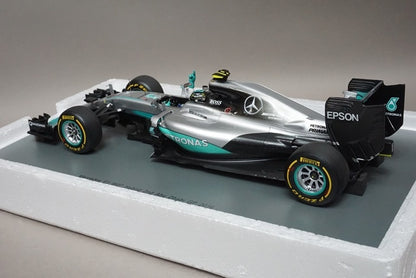 1:18 SPARK 18S250 Mercedes F1 W07 Hybrid Abu Dhabi GP Nico Rosberg 2016 #6