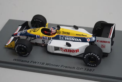 1:43 SPARK S7482 Williams FW11B French GP Win N.Mansell 1987 #5