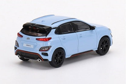 MGT00450-L TSM MINI-GT 1:64 Hyundai Kona N Performance Blue (Left-hand drive)