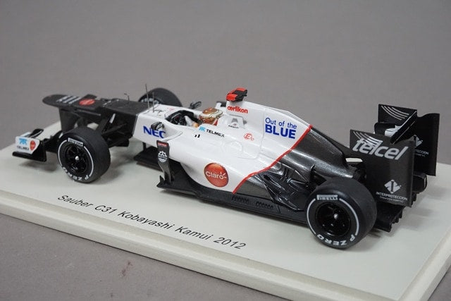 1:43 SPARK SS03 Suzuka 50th Anniversary Sauber C31 Ferrari Kobayashi Kamui 2012 #14