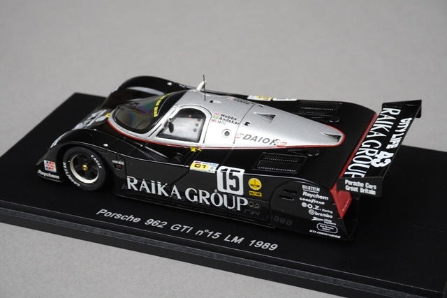 1:43 Spark S1913 Porsche 962 GTI Le Mans 1989 #15 model car