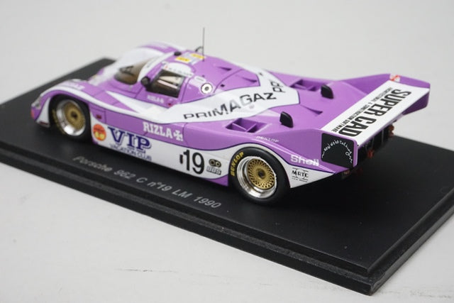 1:43 SPARK KBS017 Porsche 962C LM Le Mans 1990 #19 model car