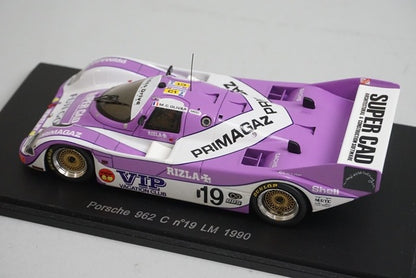 1:43 SPARK KBS017 Porsche 962C LM Le Mans 1990 #19 model car