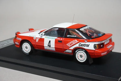 1:43 HPI 8146 Mirage Toyota Celica GT-Four Rally Sweden 1992 #4 model car