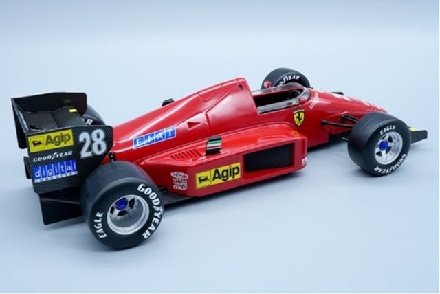 TM18-202A Techno Model 1:18 Ferrari F1 / 86 Brazilian GP 1986 #28 Stephan Johanson