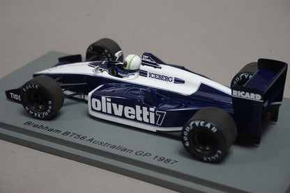 1:43 SPARK S7108 Brabham BT56 Australian GP S.Modena 1987 #7