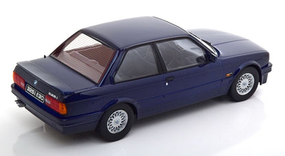 KKDC180931 KK scale 1:18 BMW 325i E30 M Paket2 1988 Dark Blue Metallic