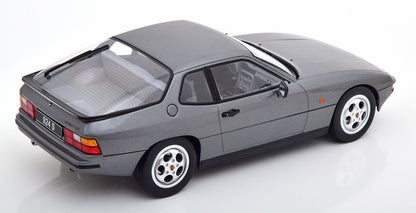 KKDC180772 KK scale 1:18 Porsche 924 S 1986 Grey Metallic