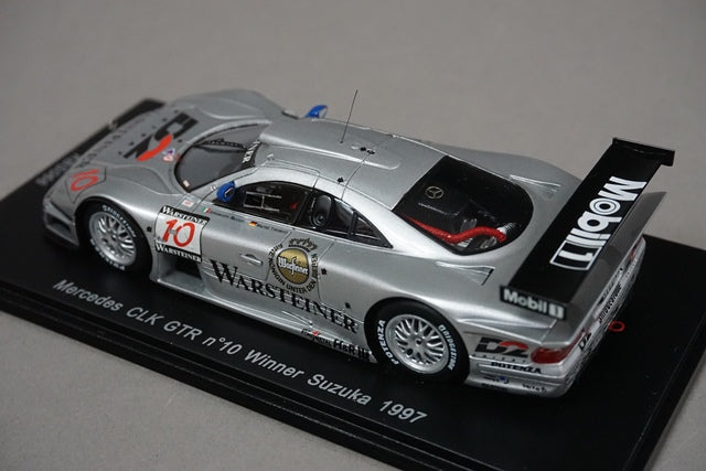 1:43 SPARK KBS066 Mercedes CLK GTR Suzuka Winner 1997 #10