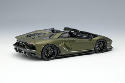 [ Back-order ] Make Up EIDOLON EM638A 1:43 Lamborghini Aventador LP780-4 Ultime Roadster 2021 (Nileo Wheels) Green