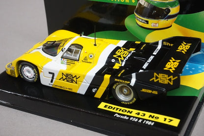 1:43 MINICHAMPS 540844307 Porsche 956K A.Senna ASC No.17