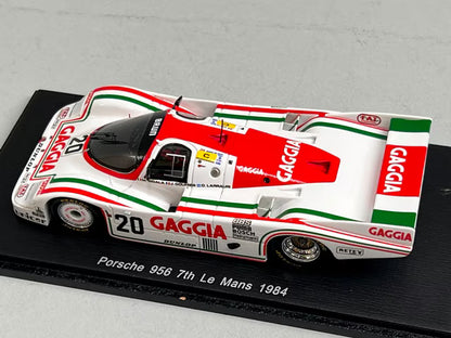 1:43 Spark S4436 Porsche 956 Le Mans 7th 1984 #20 M. Sigara / O. Larrauri / J. Gouillet