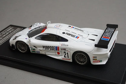 1:43 HPI 8534 Mirage MIYAZAWA model special order McLaren F1 GTR Fuji 1000km 1999 #21 model car