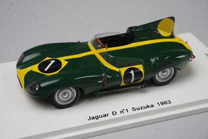 1:43 SPARK SJ017 Jaguar D Suzuka 1963 #1