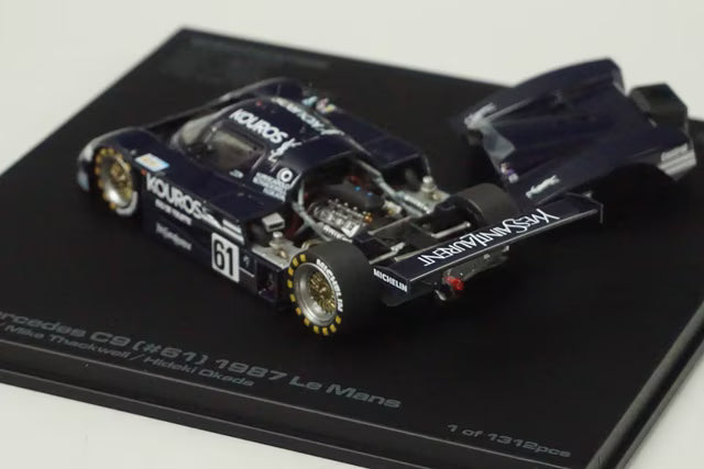 1:43 HPI 8053 Sauber Mercedes C9 Le Mans 1987 #61