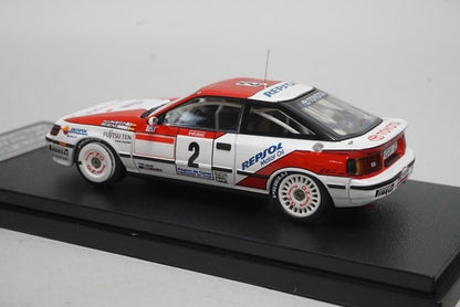 1:43 HPI 8088 Toyota Celica FT-Four Tour de Corse 1991 #2 C.Sainz/L.Moya