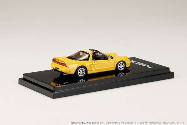 HJ643006BY Hobby JAPAN 1:64 Honda NSX Type T INDY Yellow Pearl