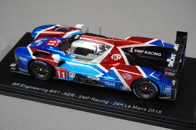 1:43 SPARK S7008 BR Engineering BR1-AER-SMP Racing LM 24h 2018 #11 model car