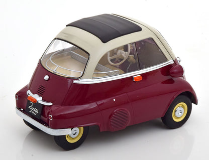 KKDC120045 KK scale 1:12 BMW 250 Isetta 1959 Dark Red / Cream