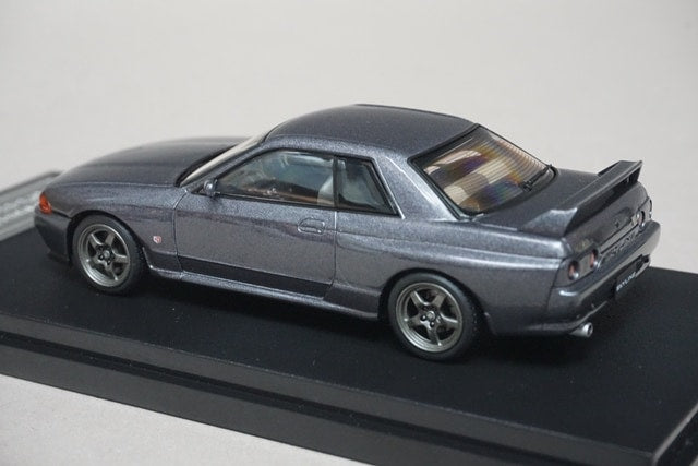 1:43 HPI 8157 Nissan Skyline GT-R (R32) Gun Gray Metallic