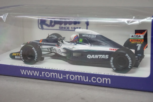 1:43 SPARK ROMU034 Brabham BT60 Yamaha Japan GP 1991 #7 M. Brundle