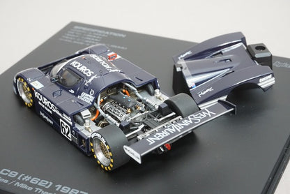 1:43 HPI 8054 Sauber Mercedes C9 Le Mans 1987 #62 Chip Ganassi/Johnny Dumfries/Mike Thackwell