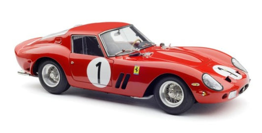 M-254 CMC 1:18 Ferrari 250 GTO LHD Chassis #3987 Winner 1000km Paris Montlhery 1962 Pedro Rodriguez/Ricardo Rodriguez #1