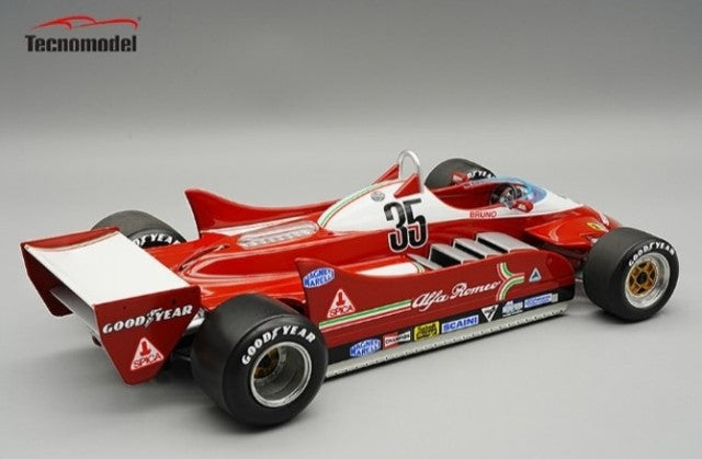 TM18-281C Tecnomodel 1:18 Alfa Romeo 179 Italian GP 1979 #35 B.Giacomelli