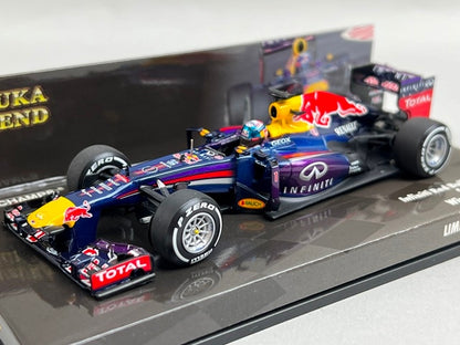 1:43 MINICHAMPS 413130801 Infiniti Red Bull Racing RB9 Suzuka 2013 #1 S.Vettel model car