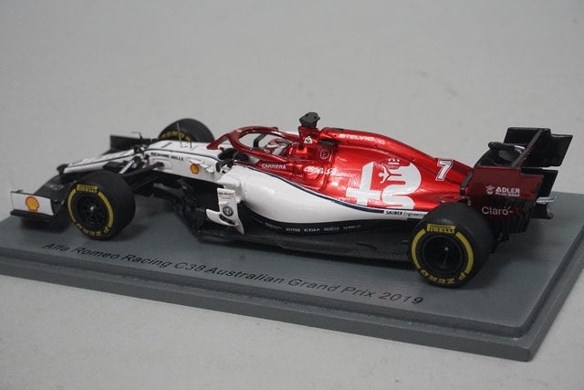 1:43 SPARK S6073 Alfa Romeo Racing C38 Australian GP 2019 #7 K.Raikkonen