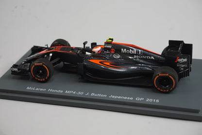 1:43 SPARK SCS157 McLaren Honda MP4-30 Japan GP 2015 J.Button #22