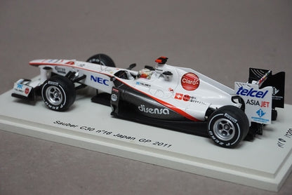 1:43 SPARK SJ006 Sauber C30 Japan GP 2011 #16 Kamui Kobayashi