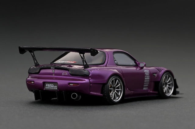 IG3023 ignition model 1:43 FEED Afflux GT3 (FD3S) Purple Metallic Resin