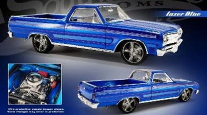 A1805414 ACME 1:18 Chevrolet El Camino 1965 Southern Kings Customs Blue