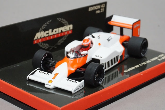 1:43 MINICHAMPS 530854301 McLaren MP4/2B TAG Turbo 1985 #1 N.Lauda