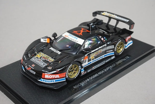 1:43 EBBRO 44177 Super GT 500 Rockstar Dome NSX #18