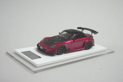 20F02-02 onemodel 1:64 Honda S2000 J's Racing Transparent Red