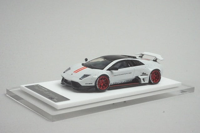 LB670-025 LB PERFORMANCE 1:64 LIBERTY WALK LB Works Murcielago LP670 White/Red