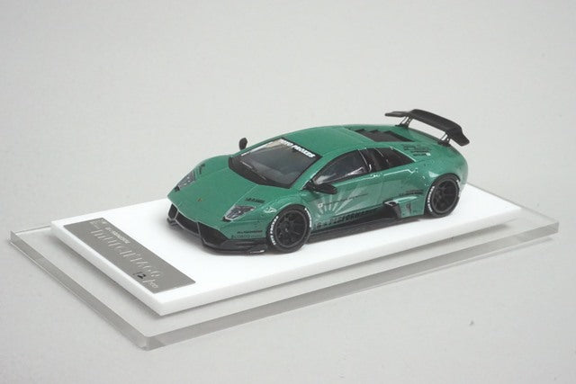 LB670-030 LB PERFORMANCE 1:64 LIBERTY WALK LB Works Murcielago LP670 Green