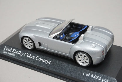 1:43 MINICHAMPS 400146430 Ford Shelby Cobra Concept 2004 Gray Metallic