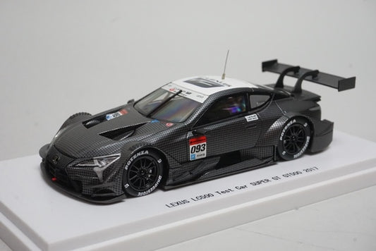 1:43 EBBRO 45502 Lexus LC500 Test Car Super GT500 2017 #093 Shop Exclusive