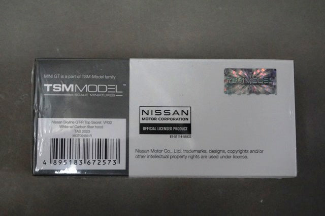 1:64 TSM MINI-GT MGT00483-R Nissan Skyline GT-R Top Secret VR32 Tokyo Auto Salon 2023 Limited